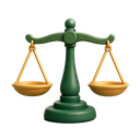 Symbol Waage für fairen Vergleich